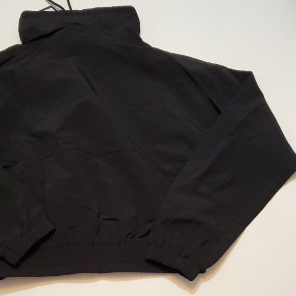 NWT Fila Elsie Funnel Track Top 100% Nylon Black Women's Small New With Tags - Picture 2 of 10